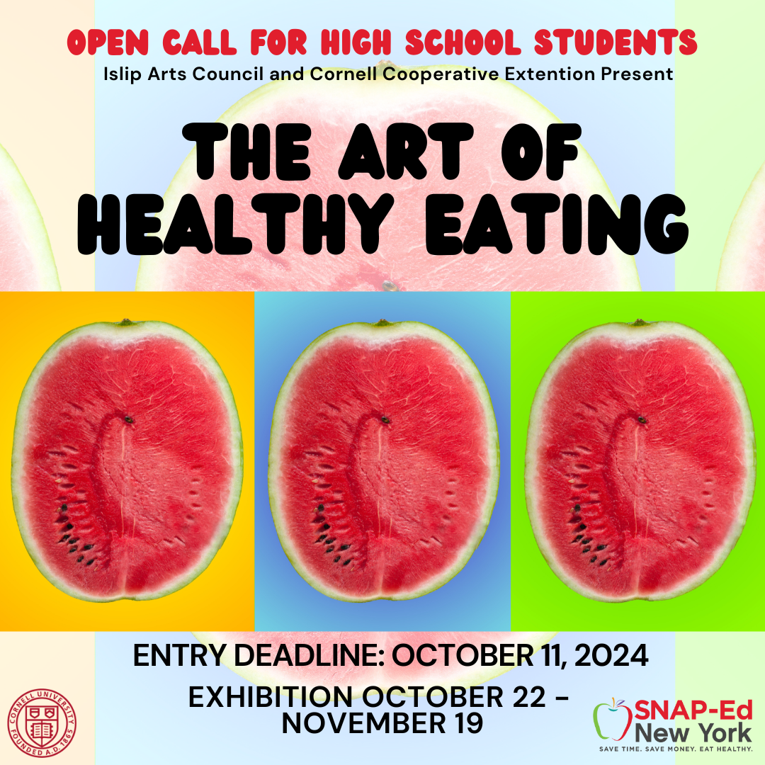 OCT 2024 / OPEN CALL FOR HIGH SCHOOL STUDENTS: The Art of Healthy Eating